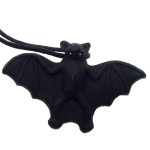 Polymer Clay Bat Pendant